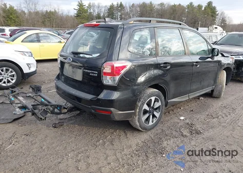 2017 Subaru Forester 2.5I from USA, damaged, VIN JF2SJABC0HH501102